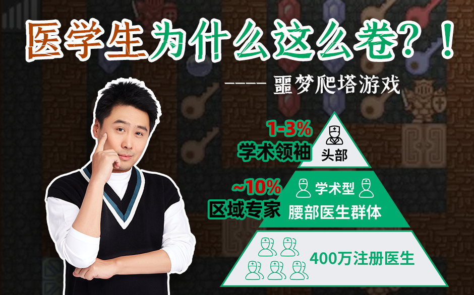 医学生为什么这么卷？！简直是噩梦爬塔游戏！