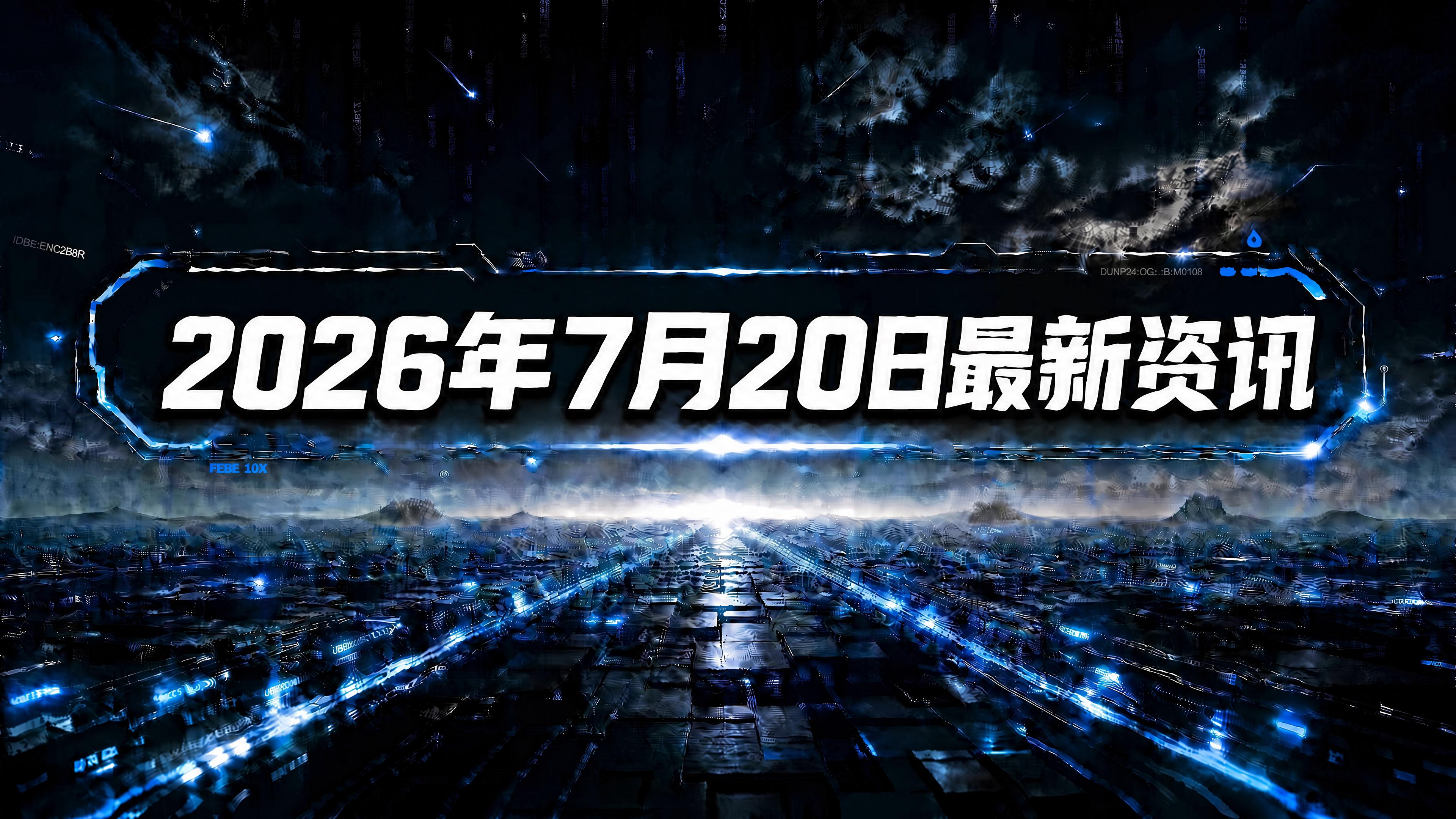 每日资讯速递2026/07/20