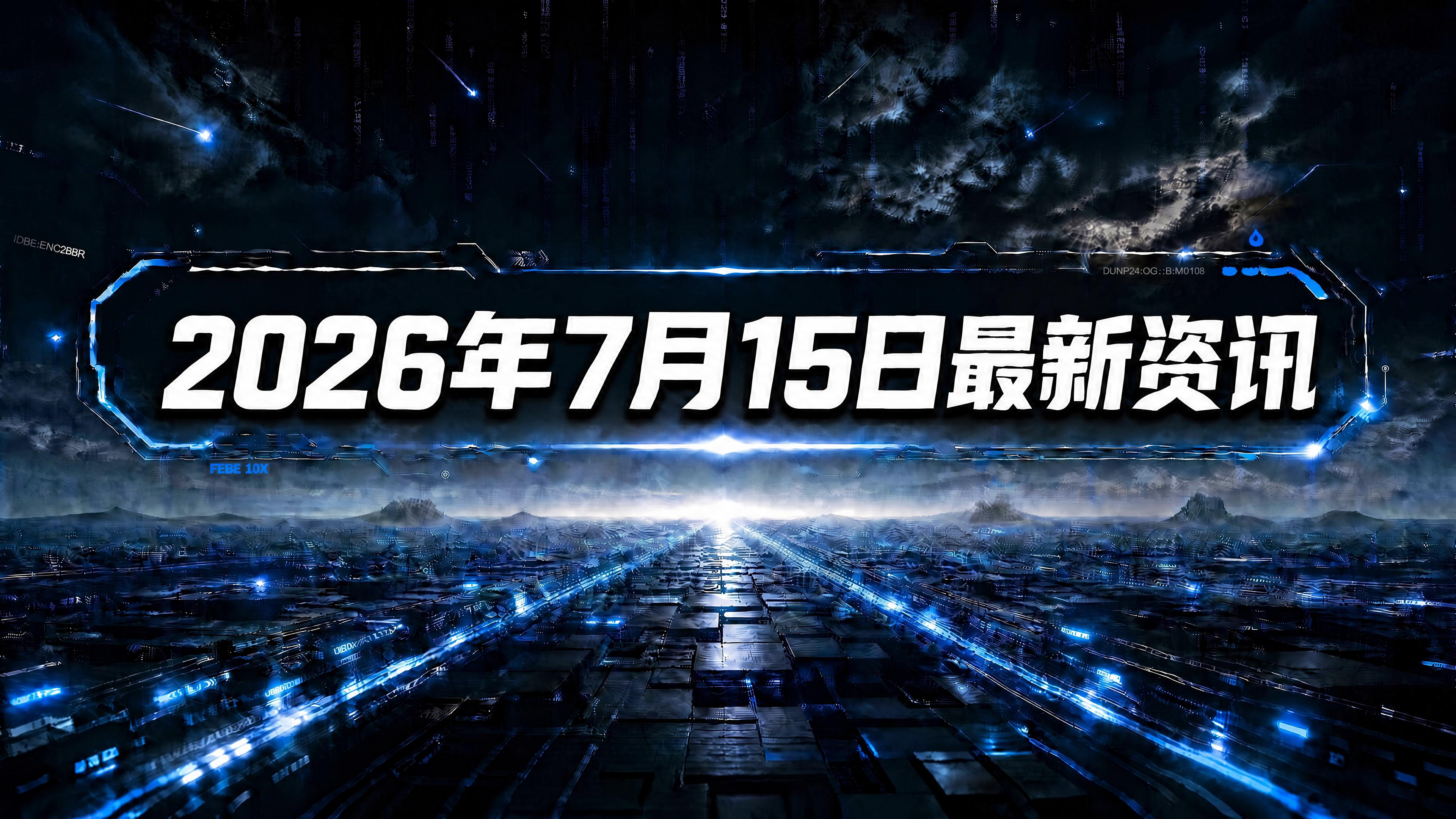 每日资讯速递2026/07/15