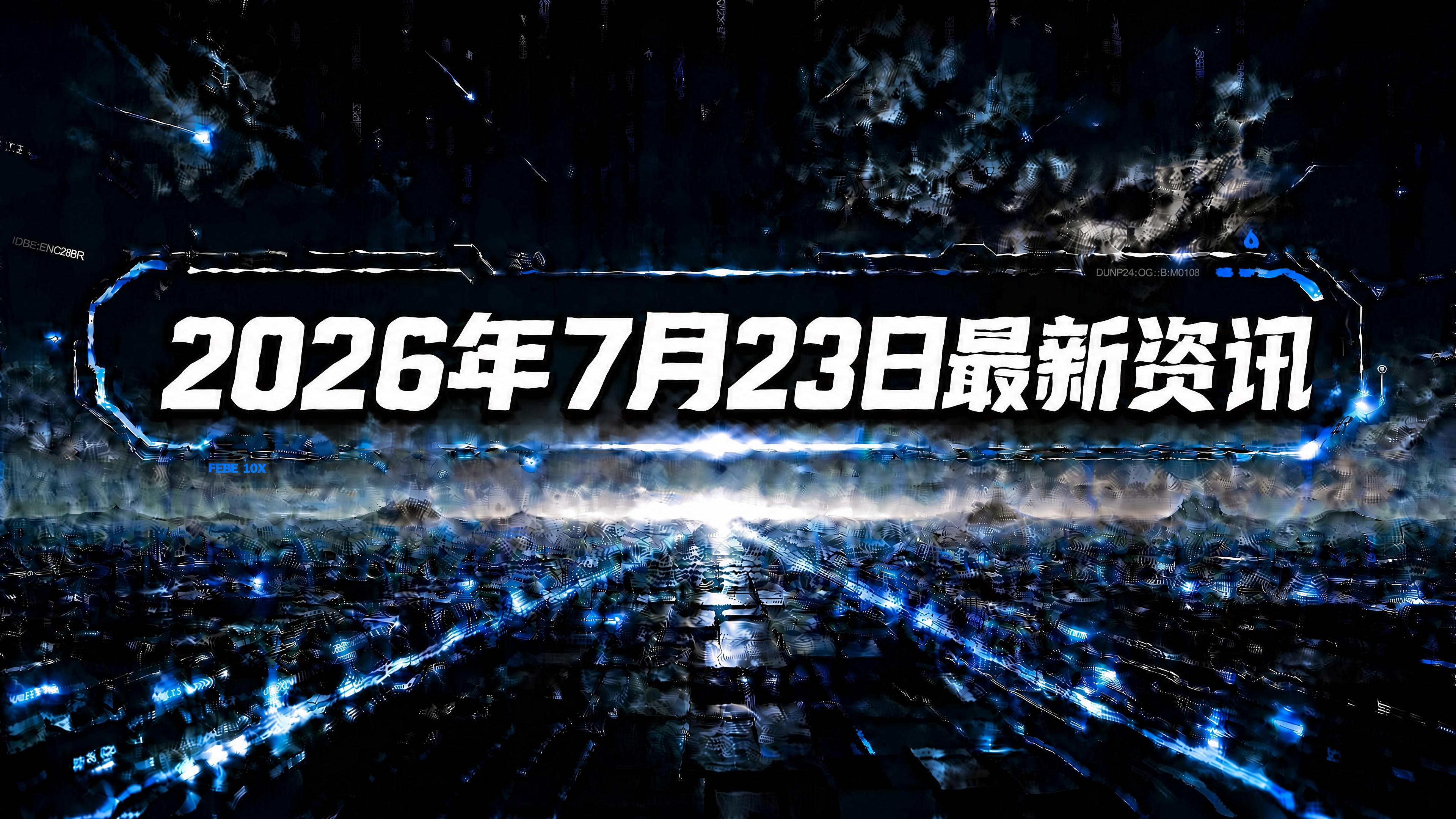 每日资讯速递2026/07/23