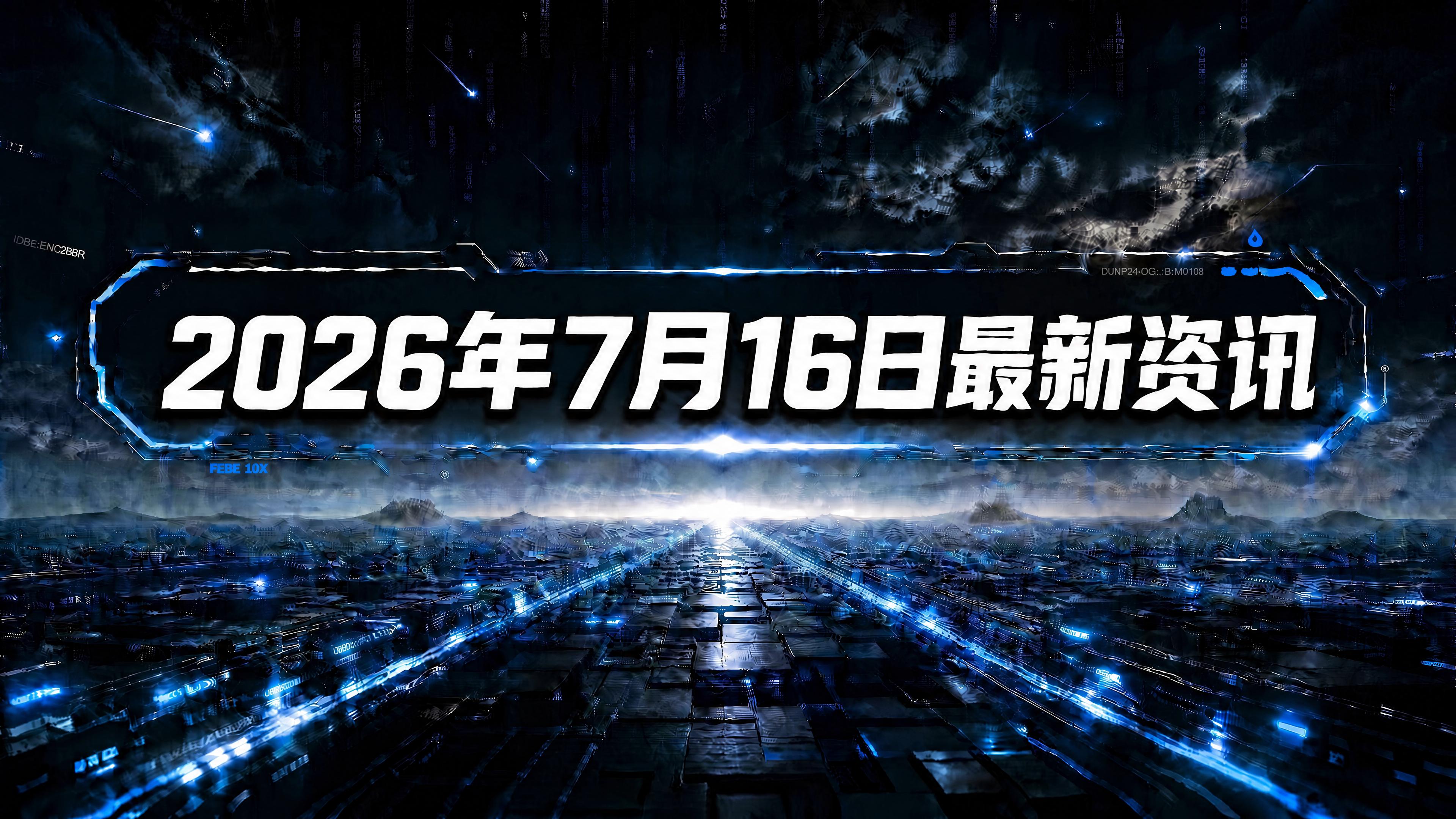 每日资讯速递2026/07/16