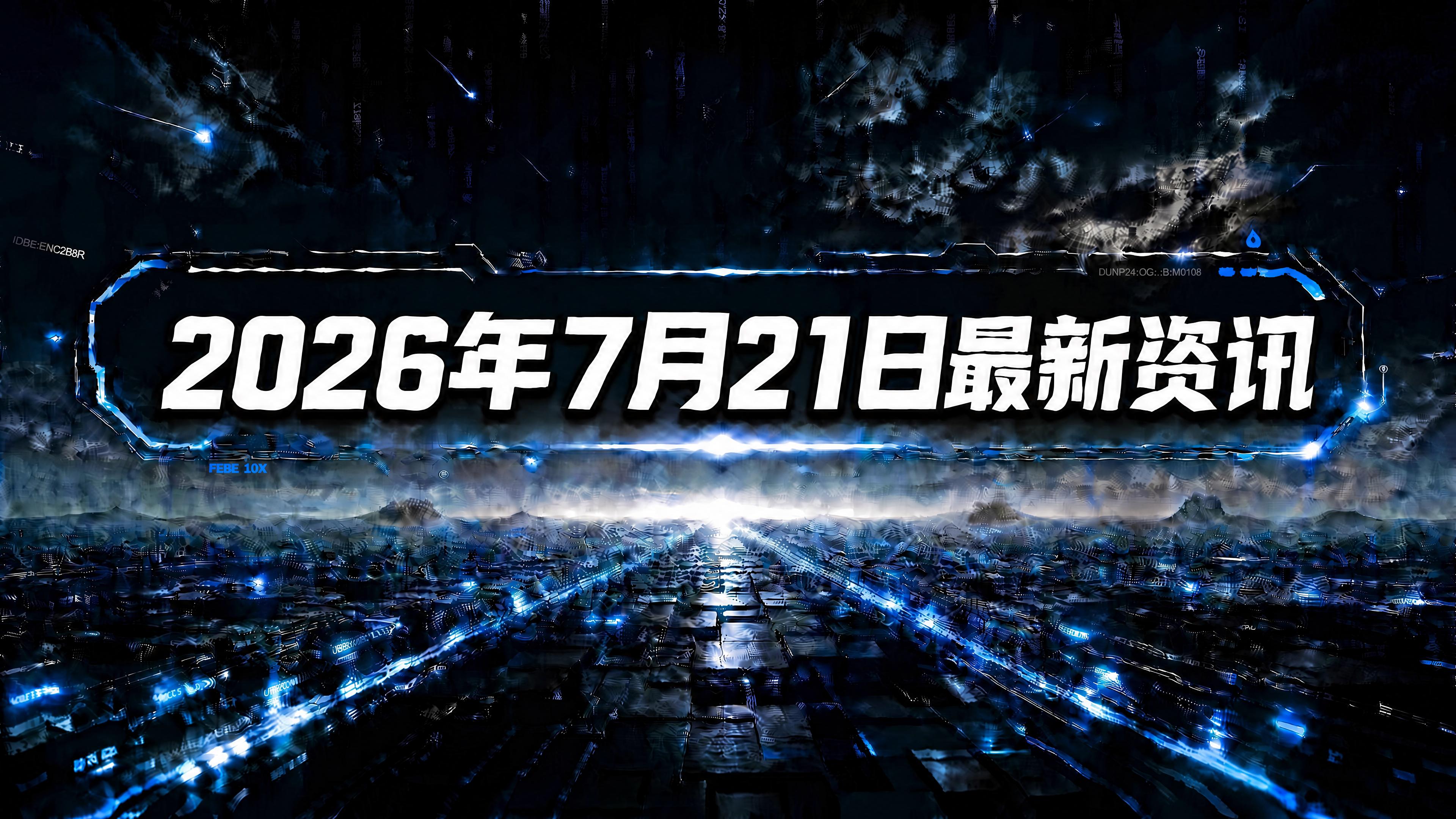 每日资讯速递2026/07/21