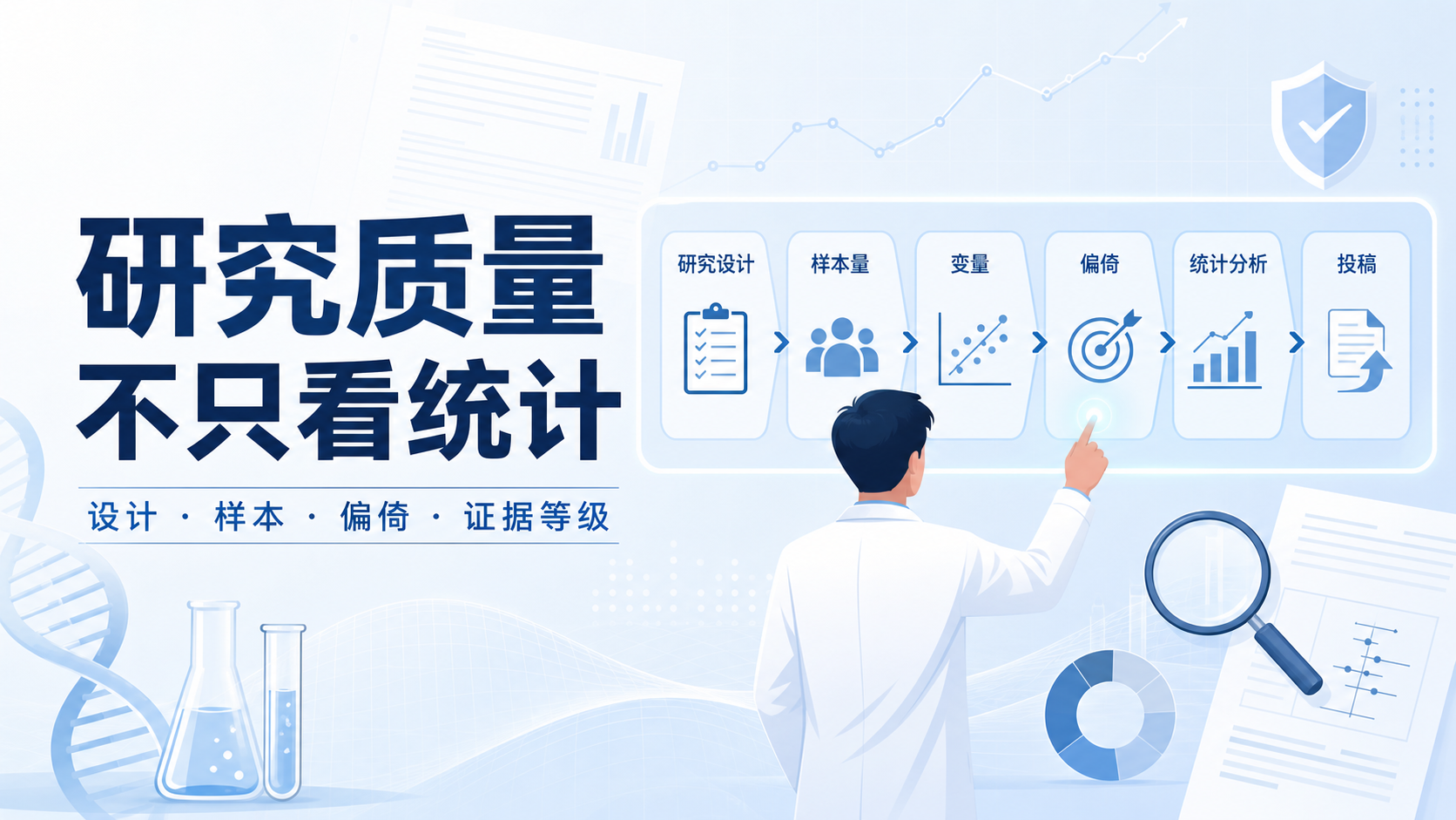临床研究设计统计方法为什么决定研究质量？