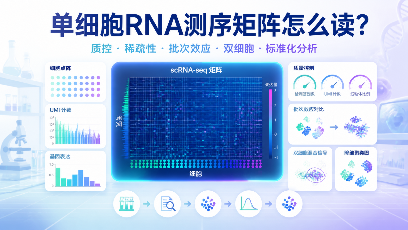 scRNA-seq矩阵解析：5个关键要点？