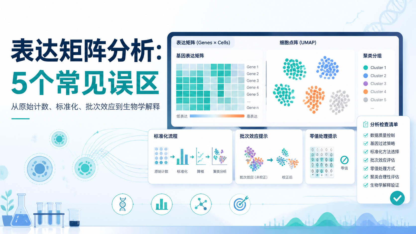 表达矩阵解读：4个常见误区与对策