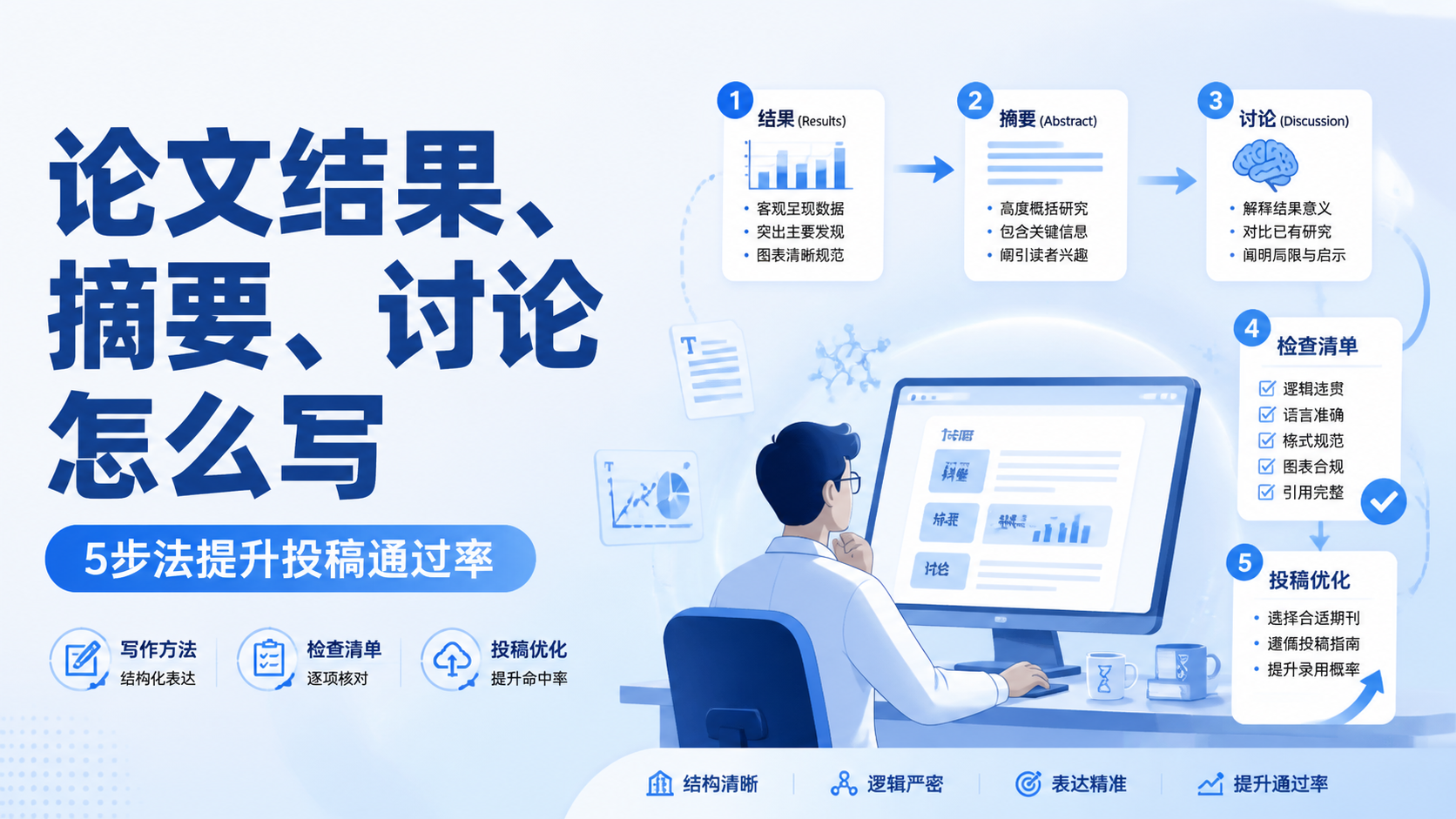 SCI写作速成方法：5招快速提分？