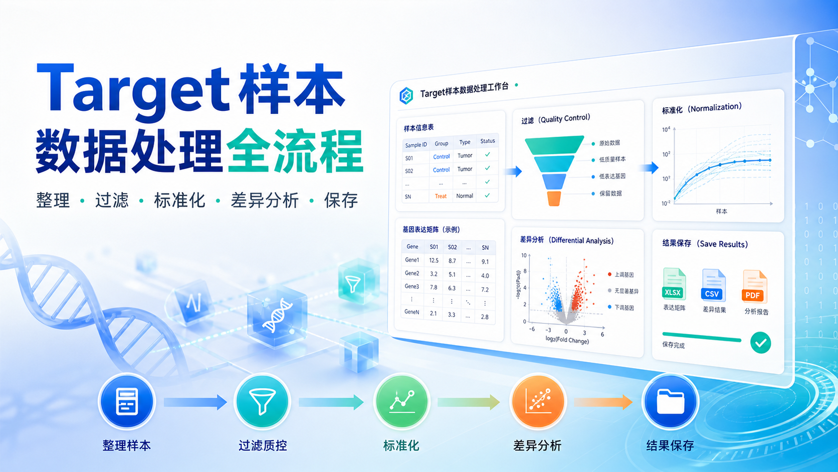 target样本数据处理的5大关键步骤？