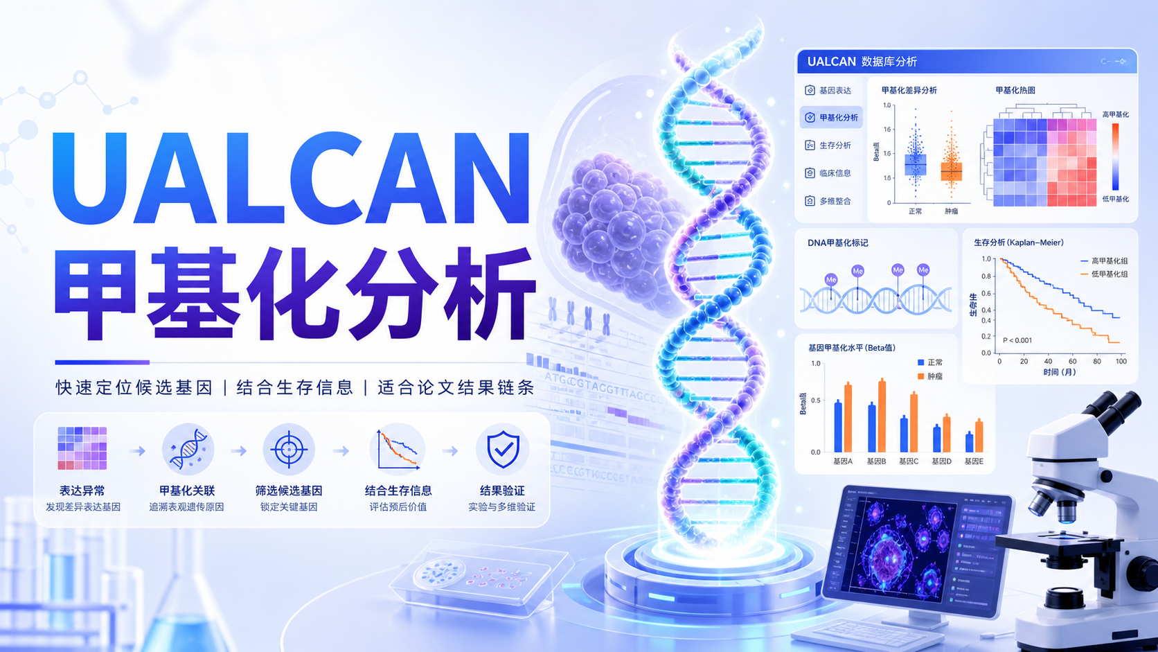 为什么做UALCAN甲基化分析？