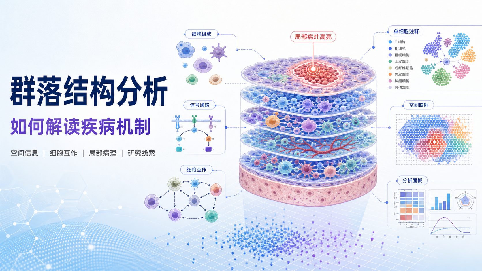 群落结构分析在疾病机制研究中的应用