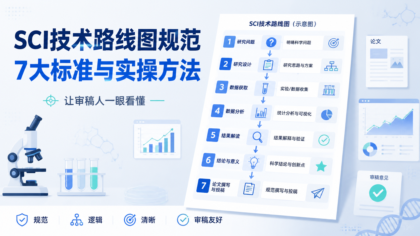 SCI技术路线图规范的7大严谨标准