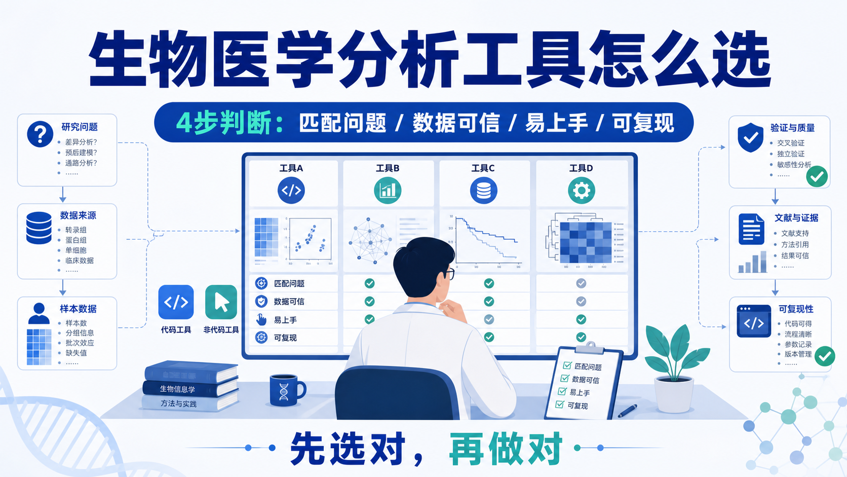 在线生信分析工具怎么选？3大关键点