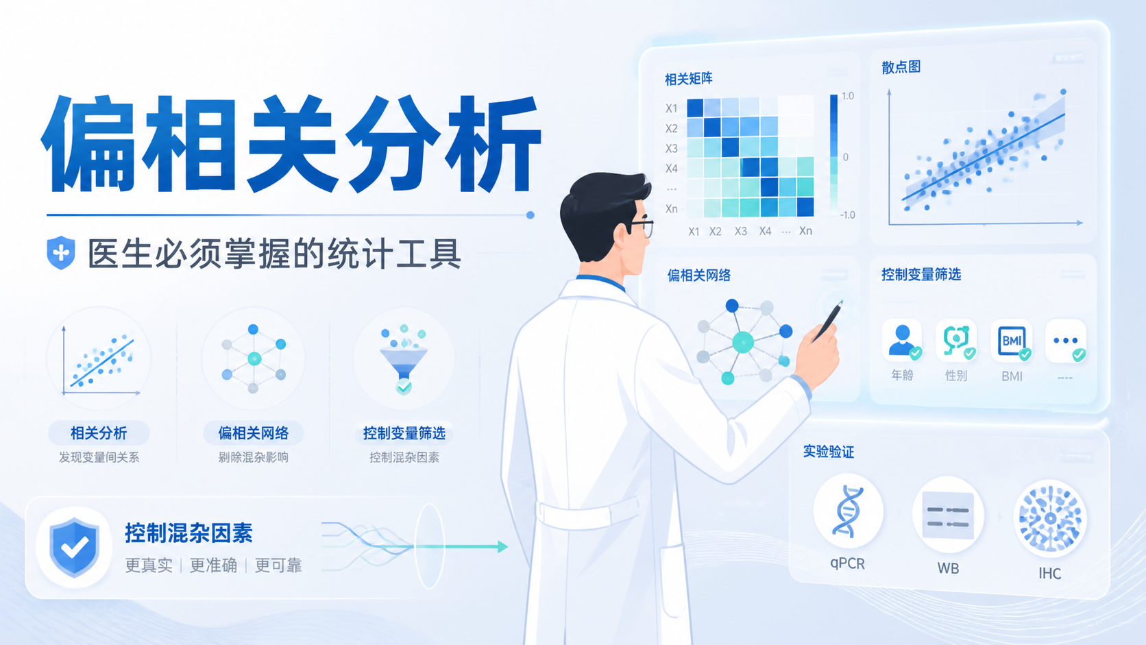 为什么医生必学偏相关分析？