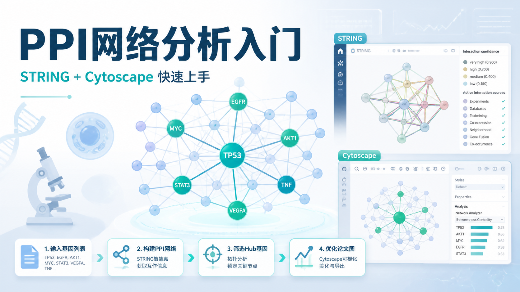 PPI网络教程：如何快速上手？