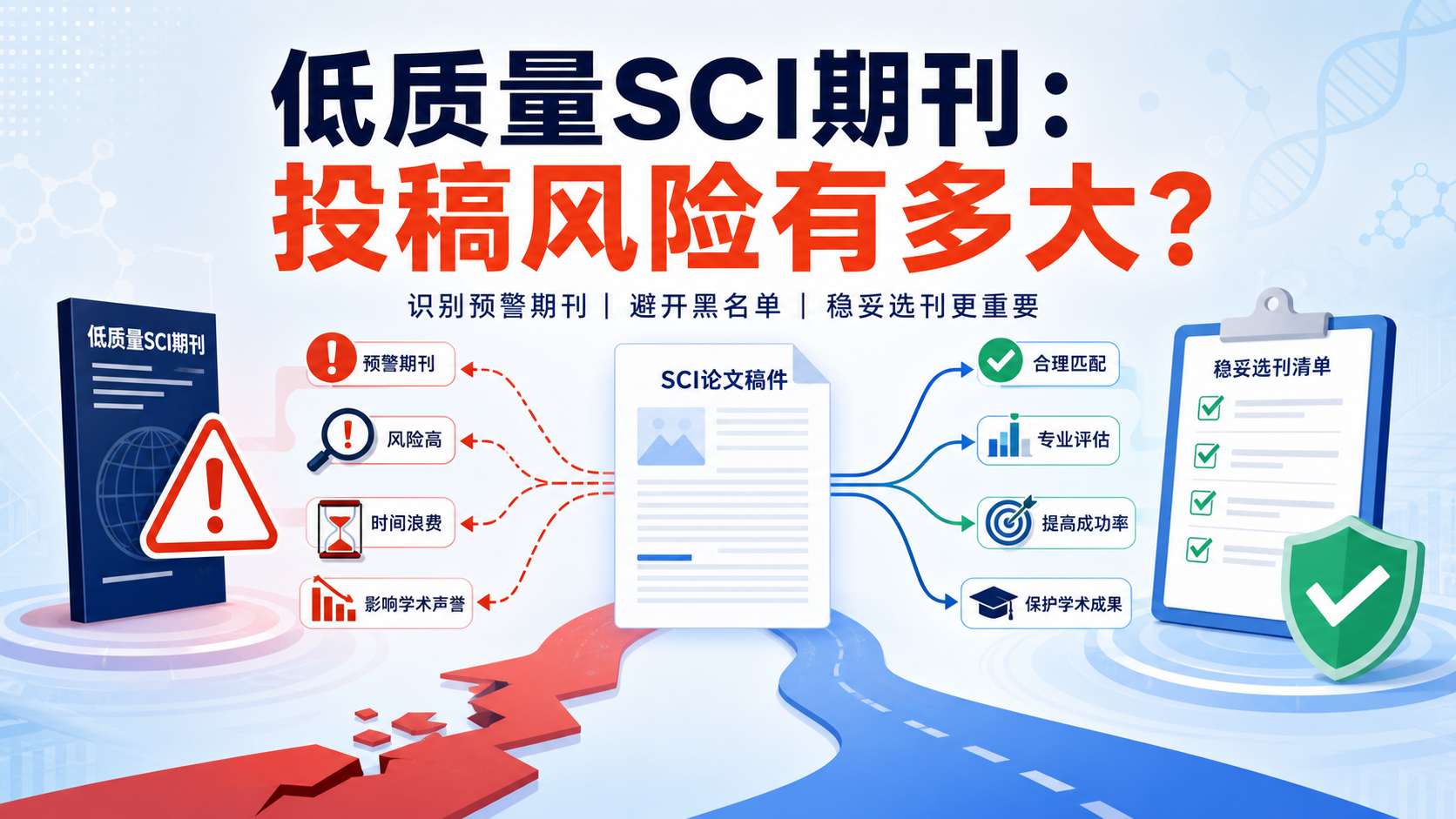 为什么低质量SCI期刊更危险？3个核心原因