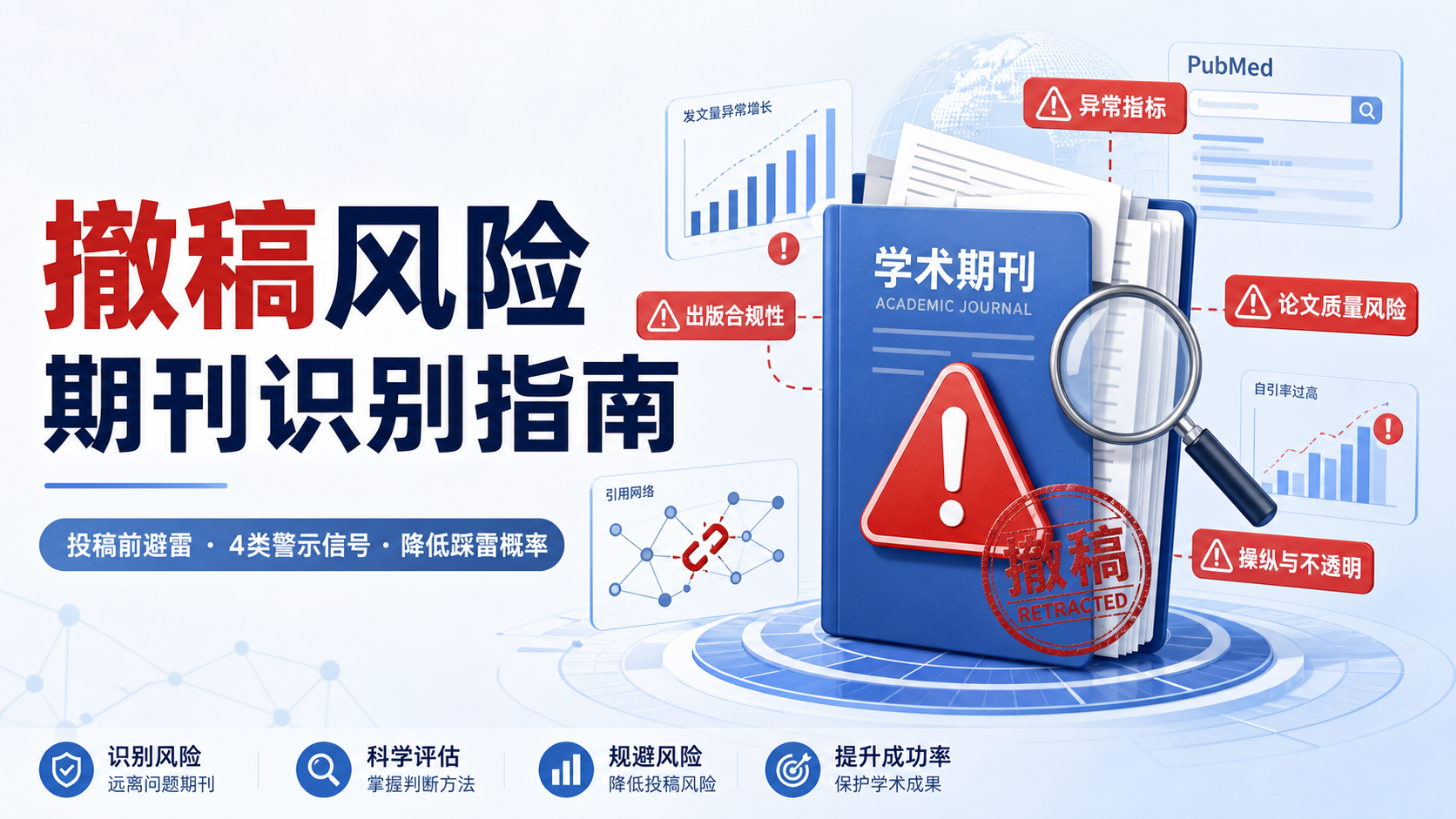 撤稿风险期刊为何高发？4类警示信号