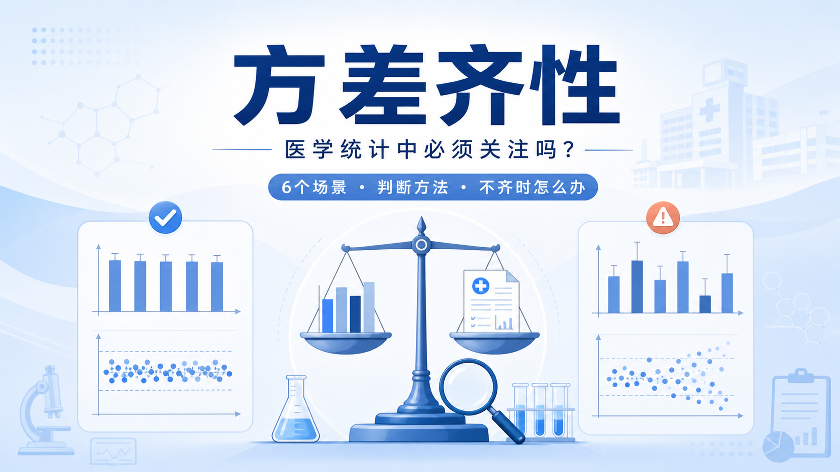 方差齐性真的重要吗？6个统计场景解析