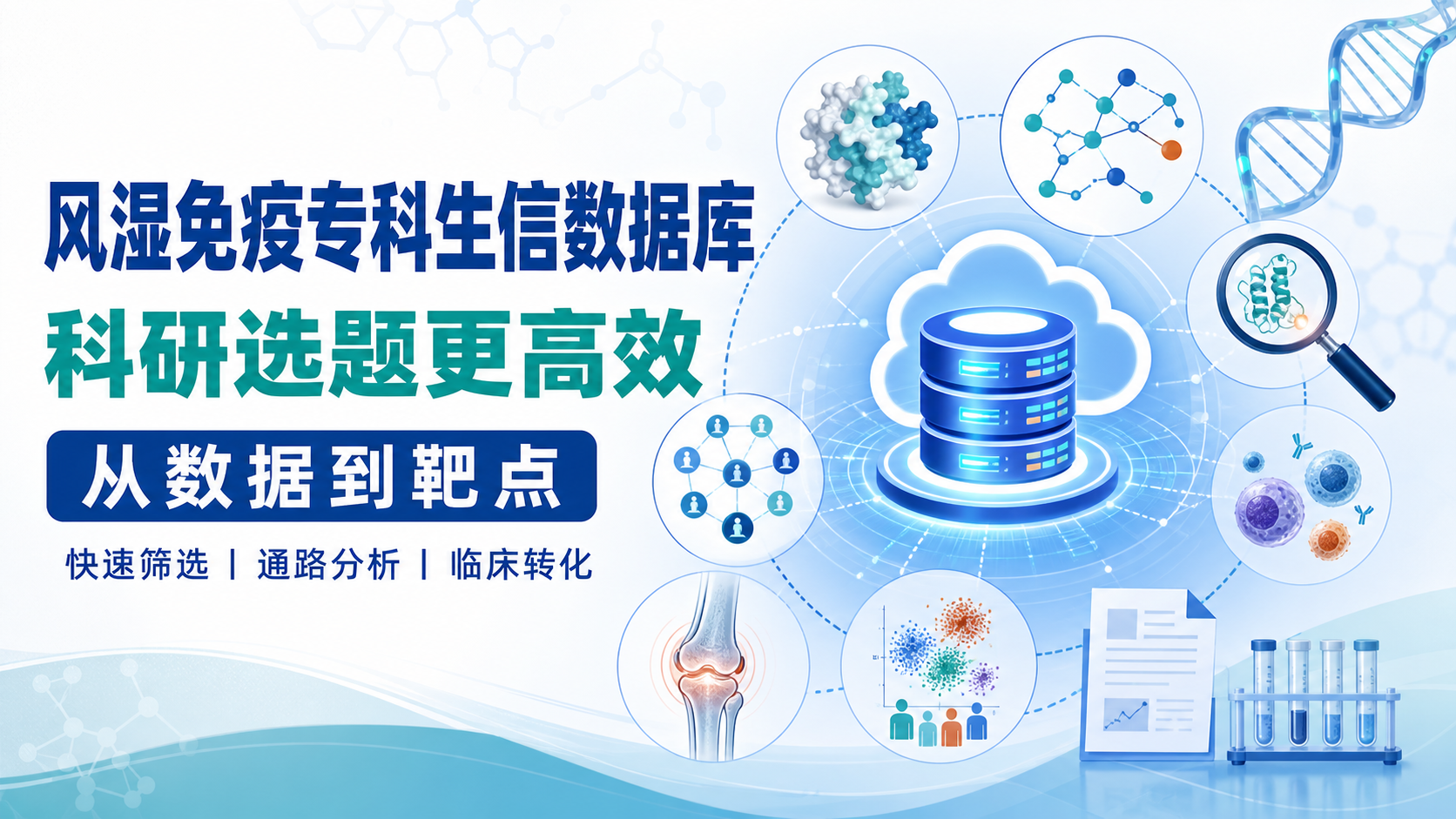 风湿免疫专科生信数据库：5大核心价值？