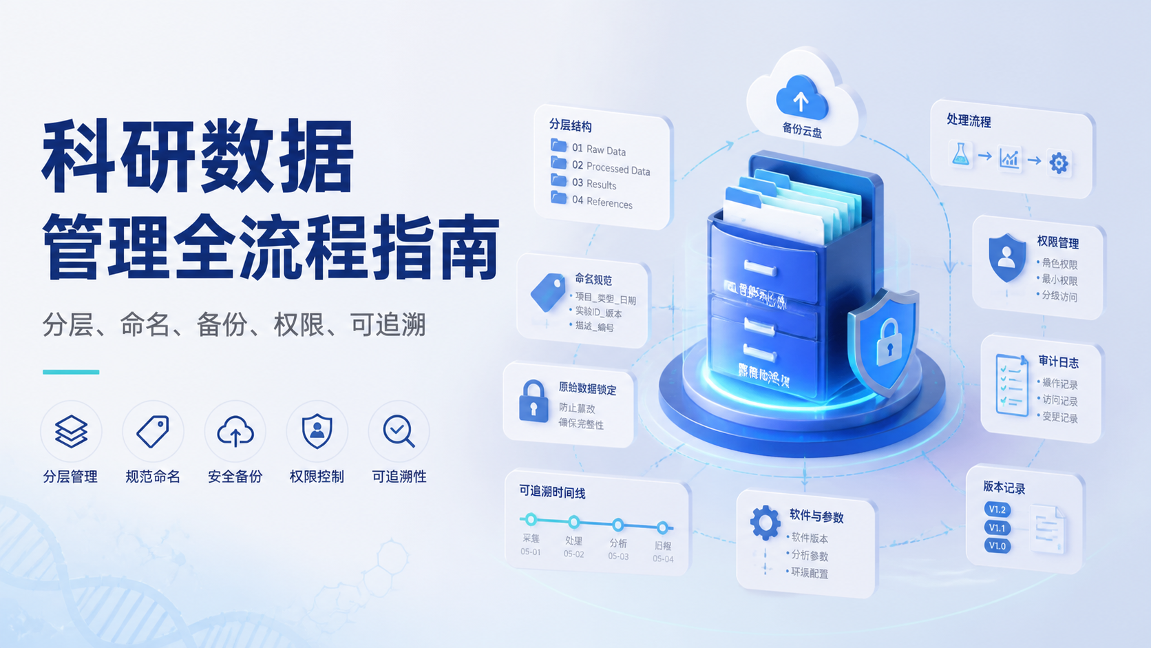 如何做好测序数据存储？6项核心规范
