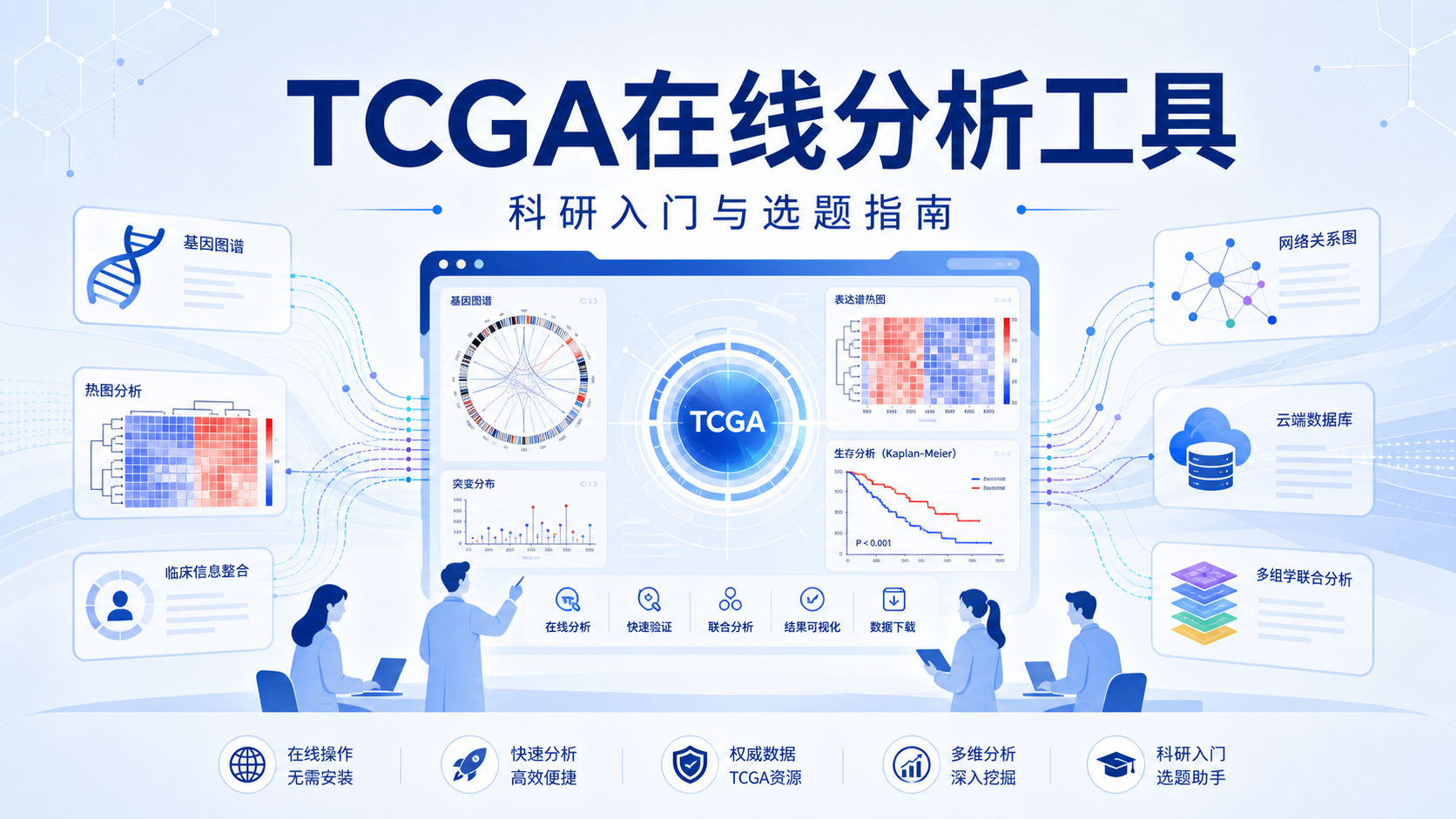 为什么TCGA在线分析工具受科研人青睐？