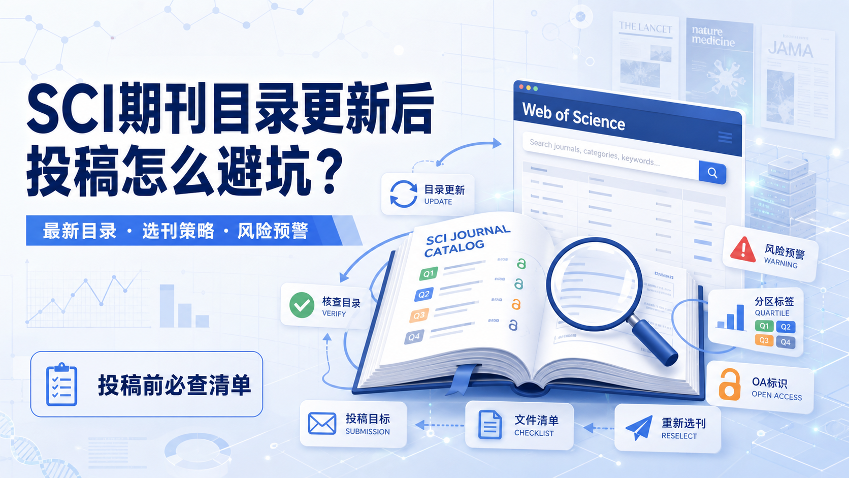 sci期刊目录更新如何影响投稿?