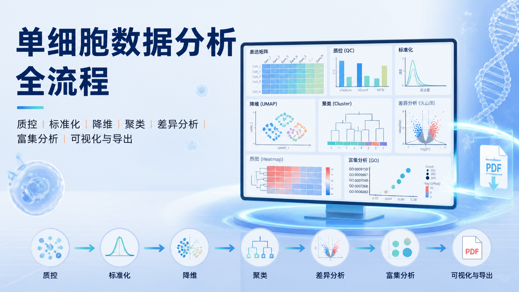 转录组表达数据怎么分析？5步详解