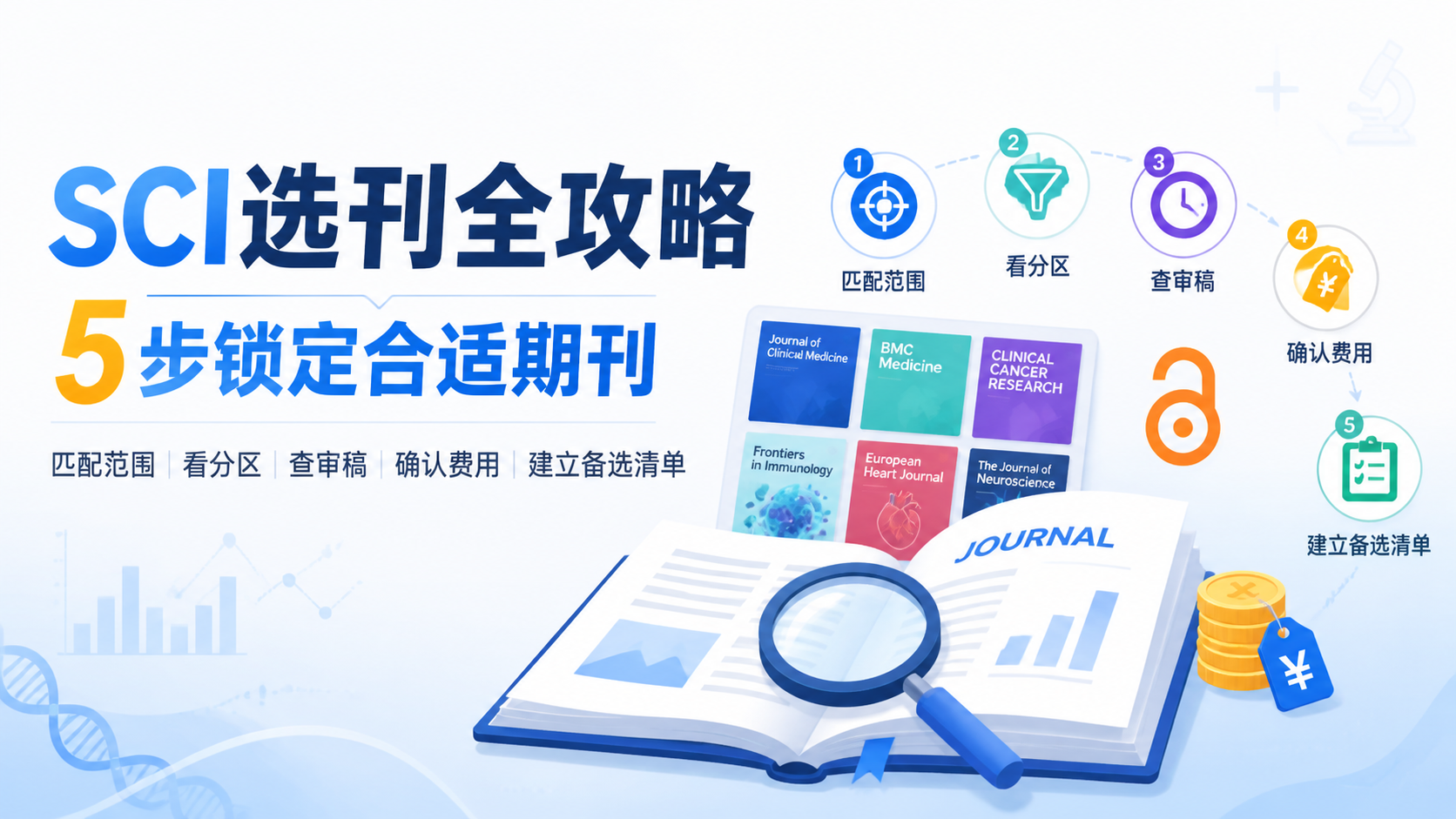心血管内科SCI期刊如何选刊？3步搞定