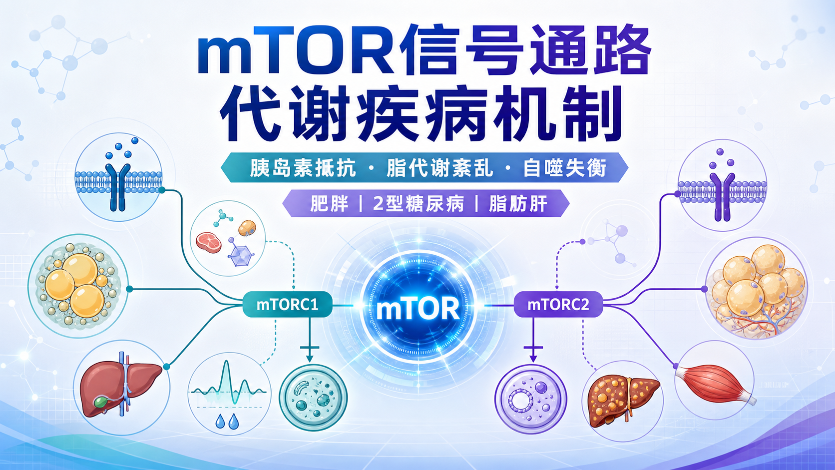 mTOR信号通路在代谢疾病中的应用