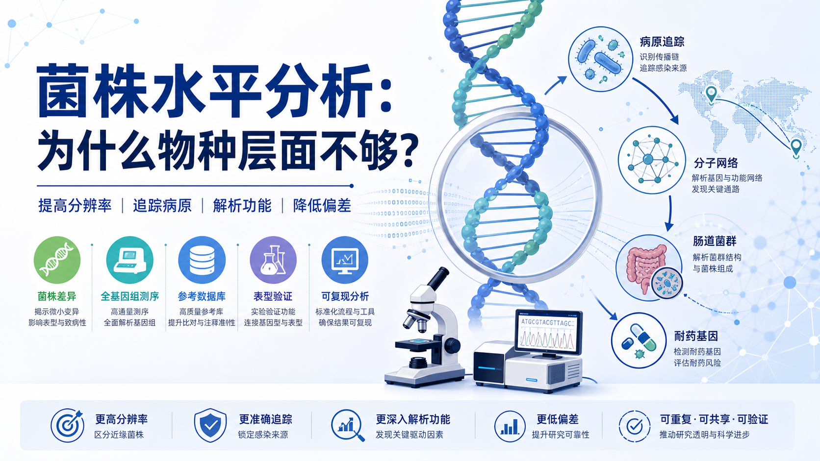 菌株水平分析如何提升研究精度