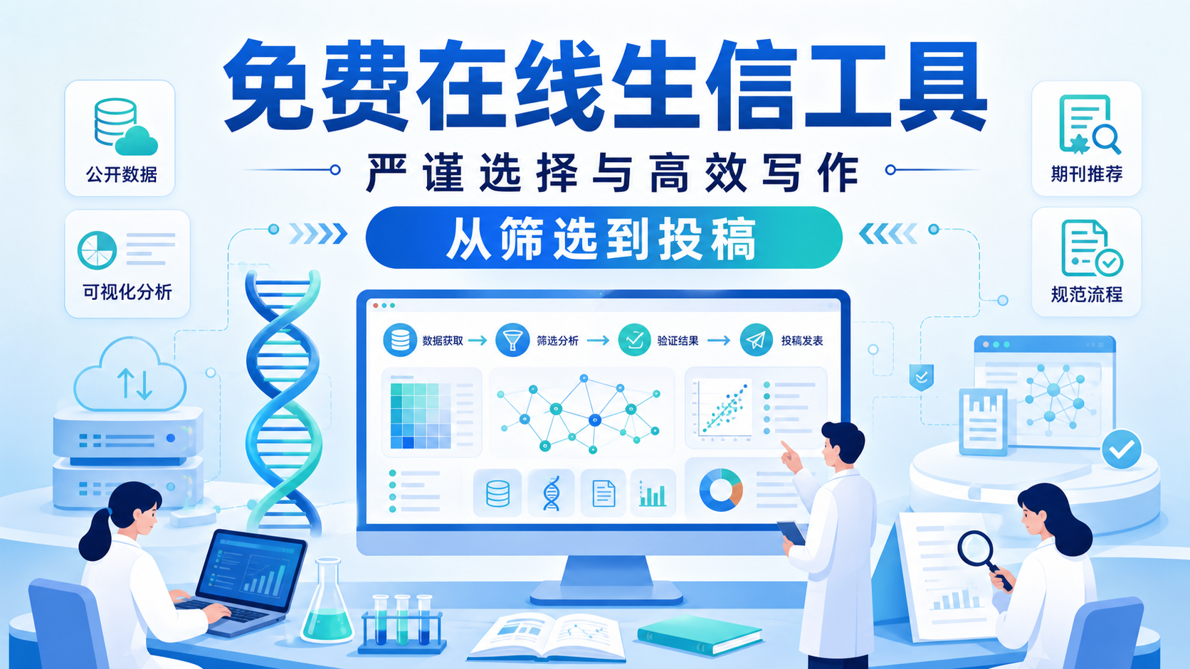 免费在线生信工具推荐：2个严谨选择