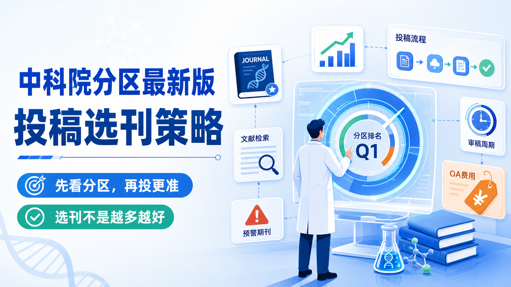中科院分区最新版影响几大投稿策略？