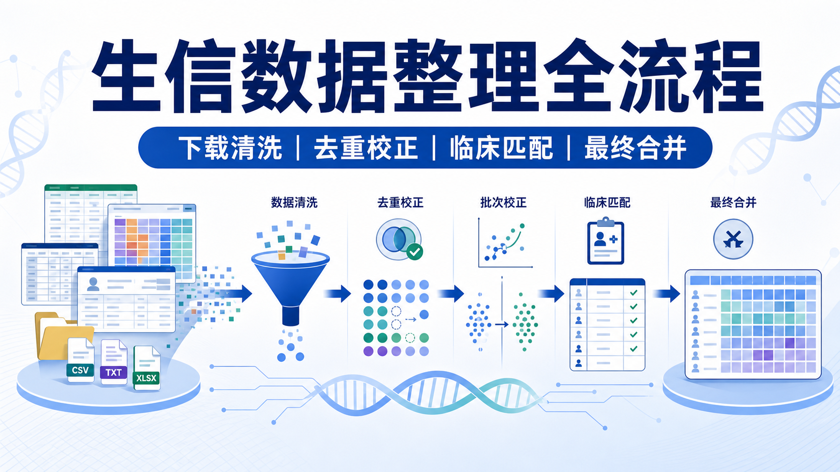 生信数据合并怎么做？3步搞定