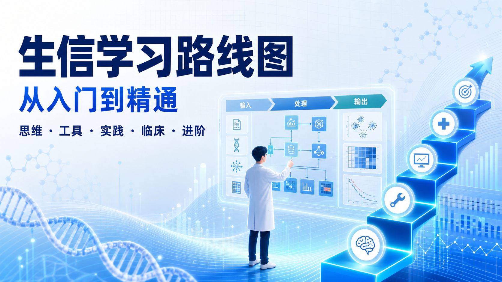 医生生信学习步骤：从零到精通路线图