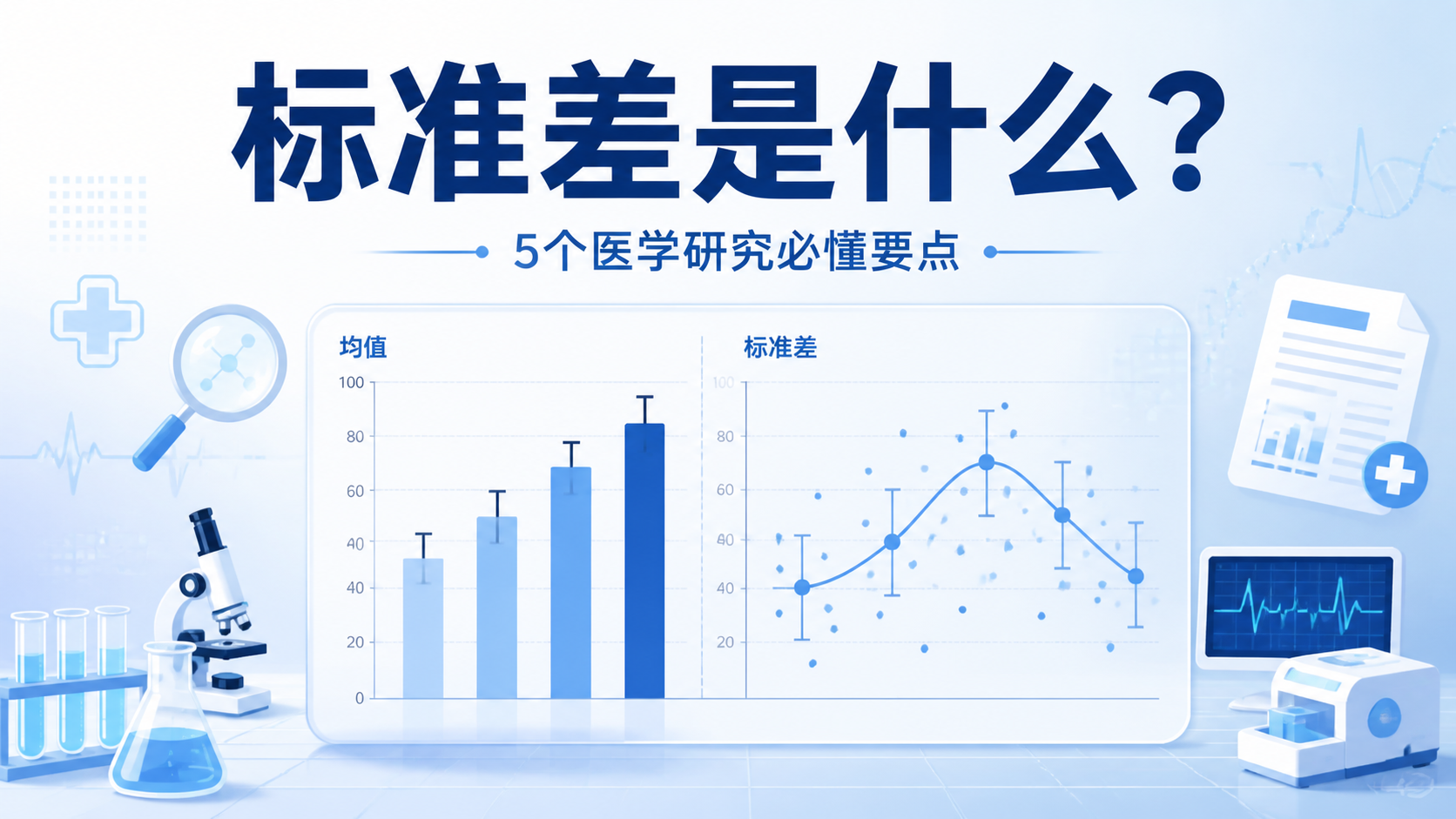 标准差是什么？5个医学研究必懂要点