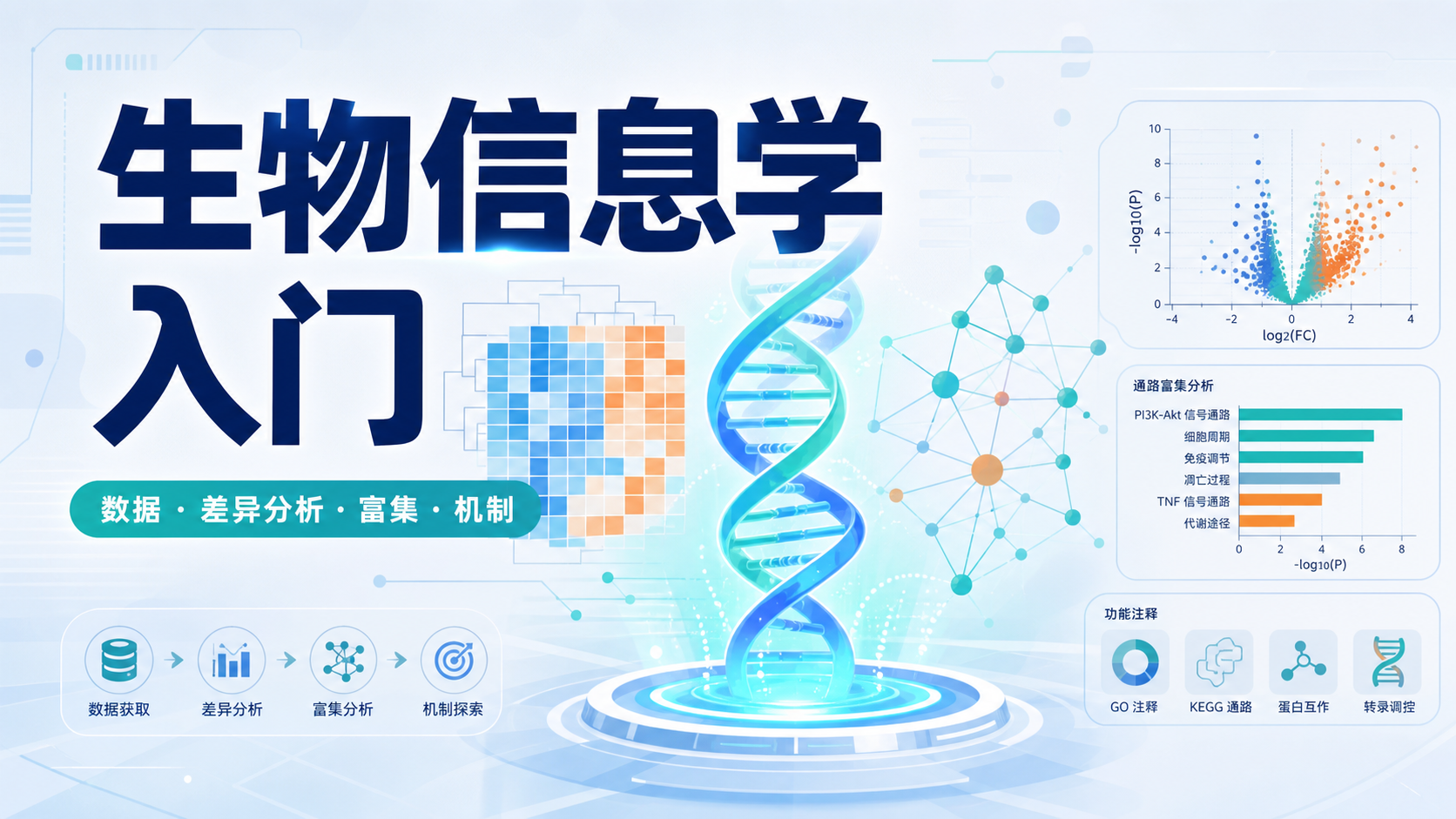 生物信息学核心基础知识与应用要点