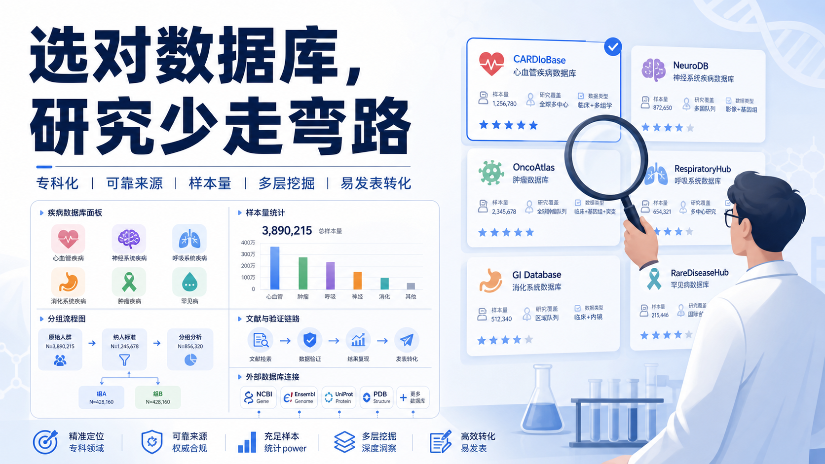 肿瘤专科生信数据库怎么选？5大标准