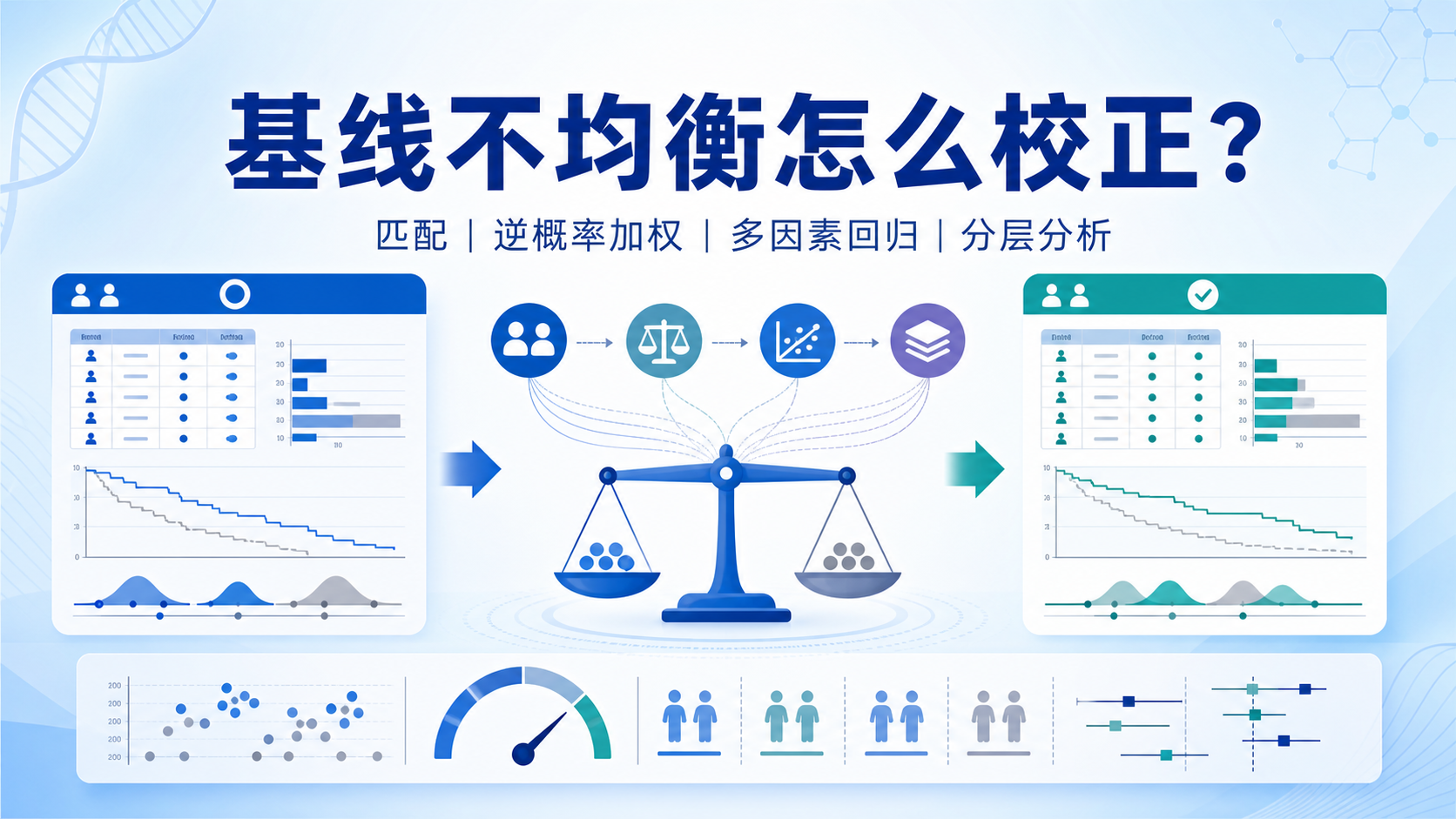 基线不均衡校正方法：临床研究必看4法