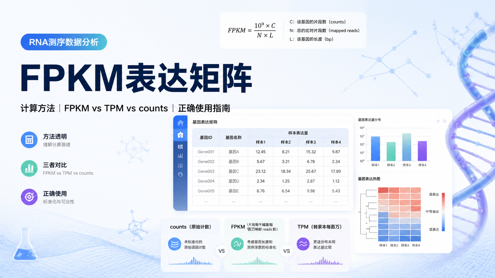 FPKM表达矩阵是什么？5个关键点解析