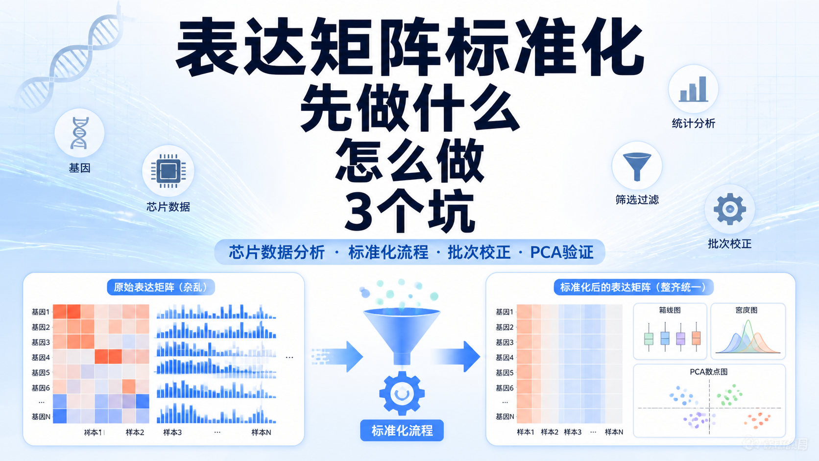 表达矩阵标准化怎么做？6个严谨要点解析