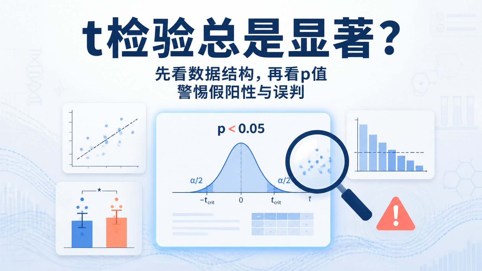 t检验为什么总是显著？3大原因