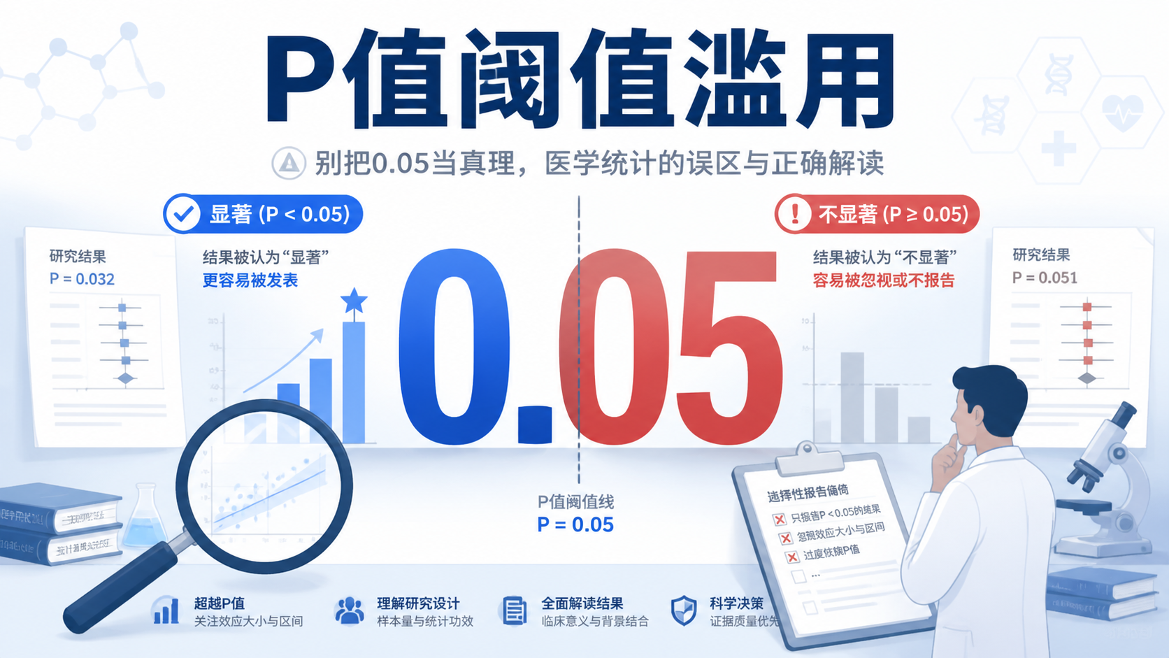P值阈值滥用为何如此危险？