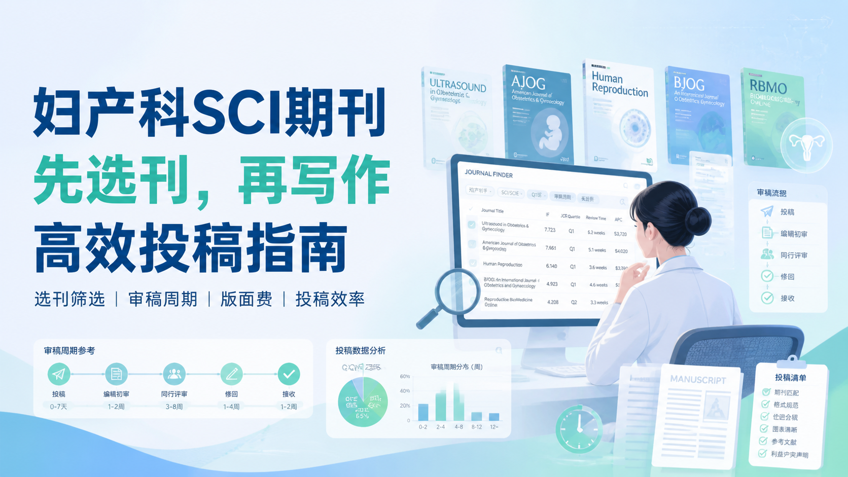 妇产科SCI期刊如何选刊更高效？