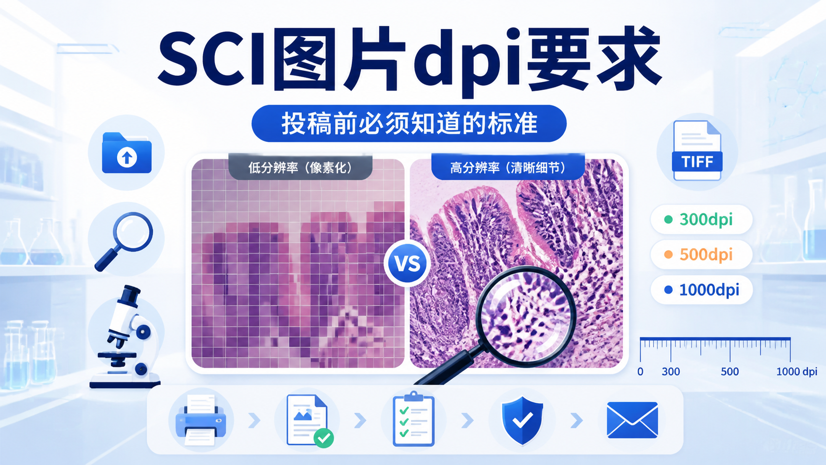 SCI图片dpi要求：到底多少dpi最合适？