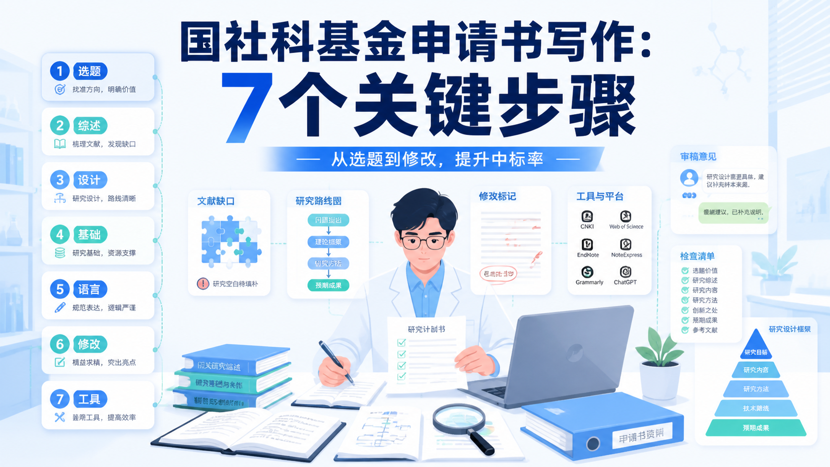 国社科申报怎么写更专业？6个技巧快速提升竞争力