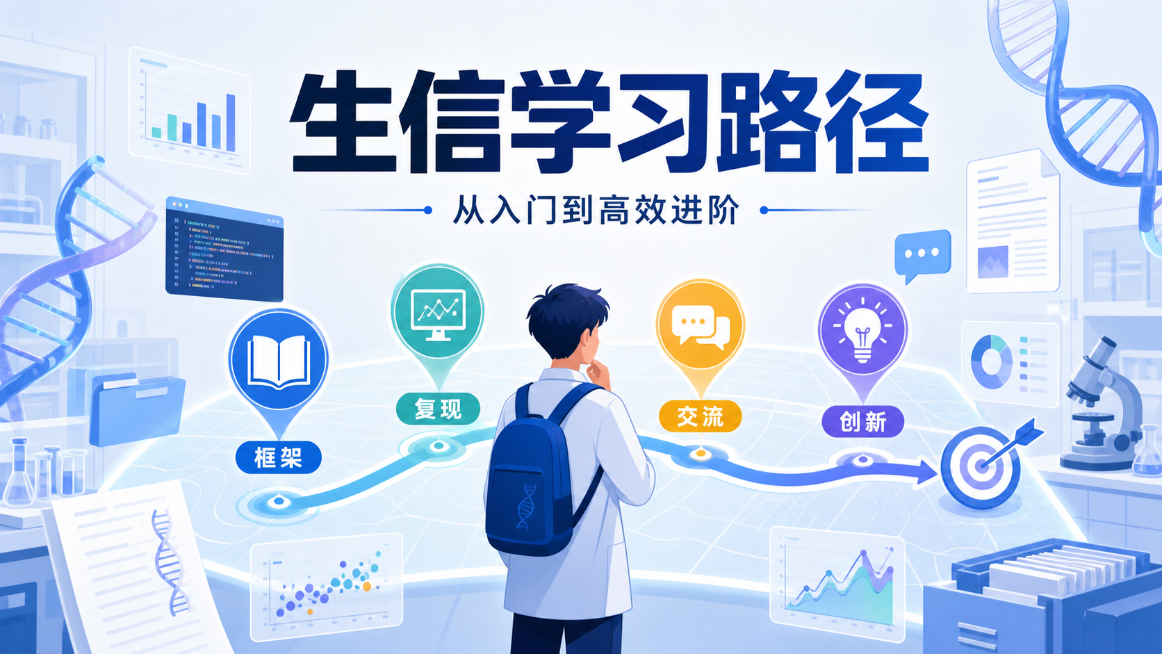 生物医学硕博生生信学习路径