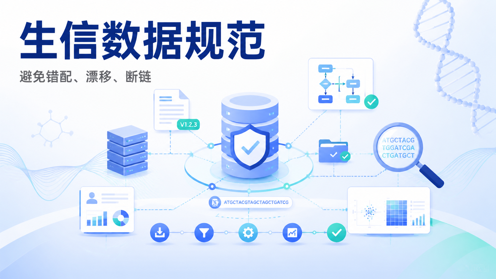 生信数据规范的3个核心风险是什么？