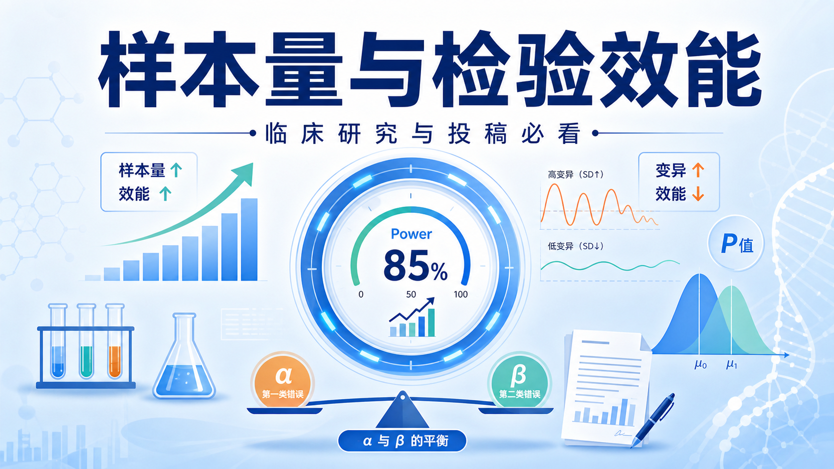 样本量与检验效能的3大核心要点