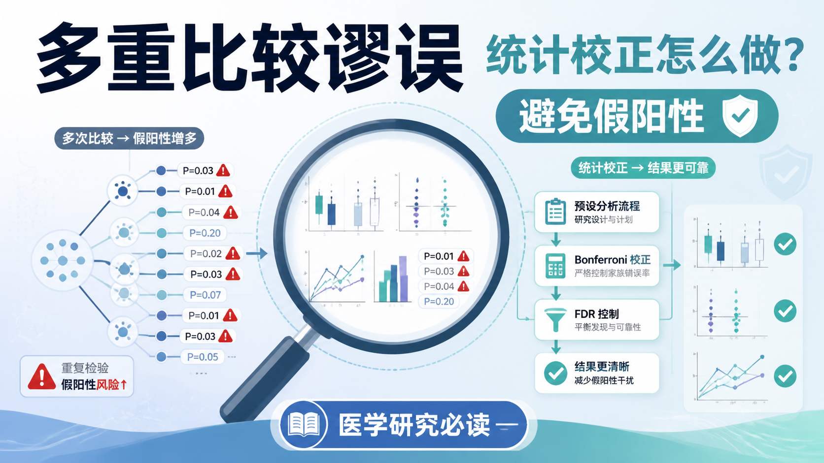 多重比较谬误如何避免？3步严谨指南