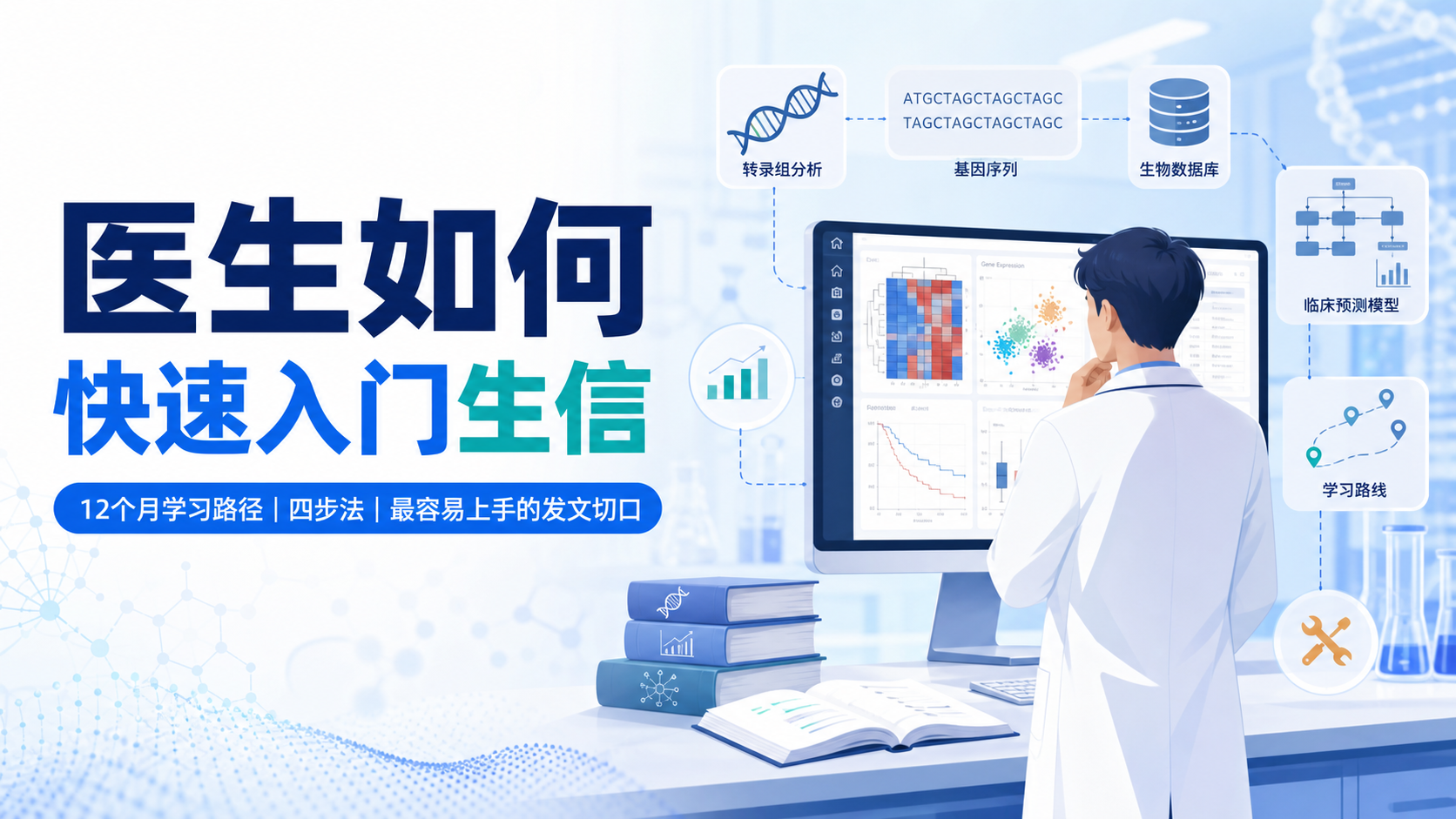 医生生信入门路线：生物医学硕博快速上手