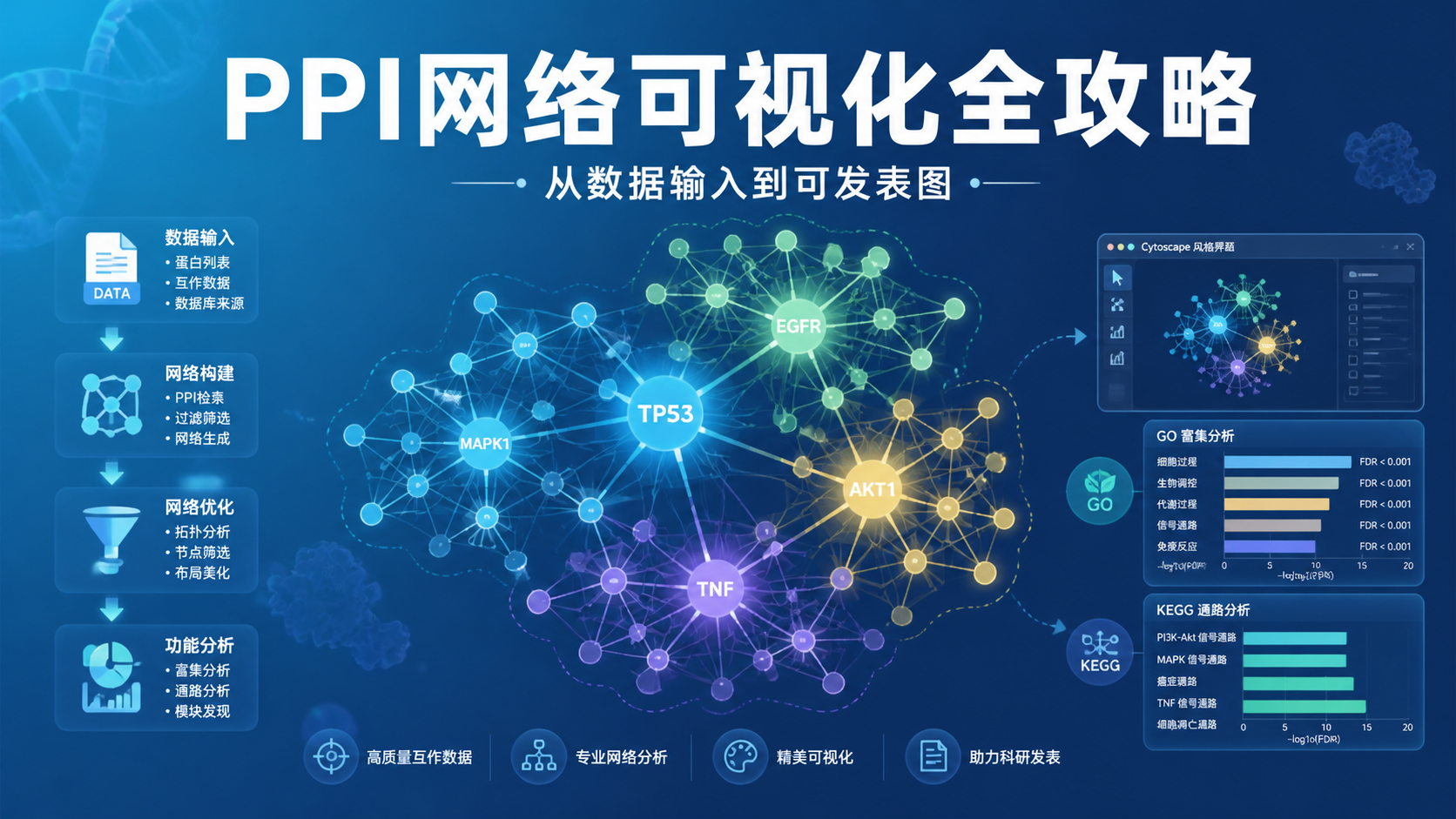 PPI网络可视化：7个实用要点