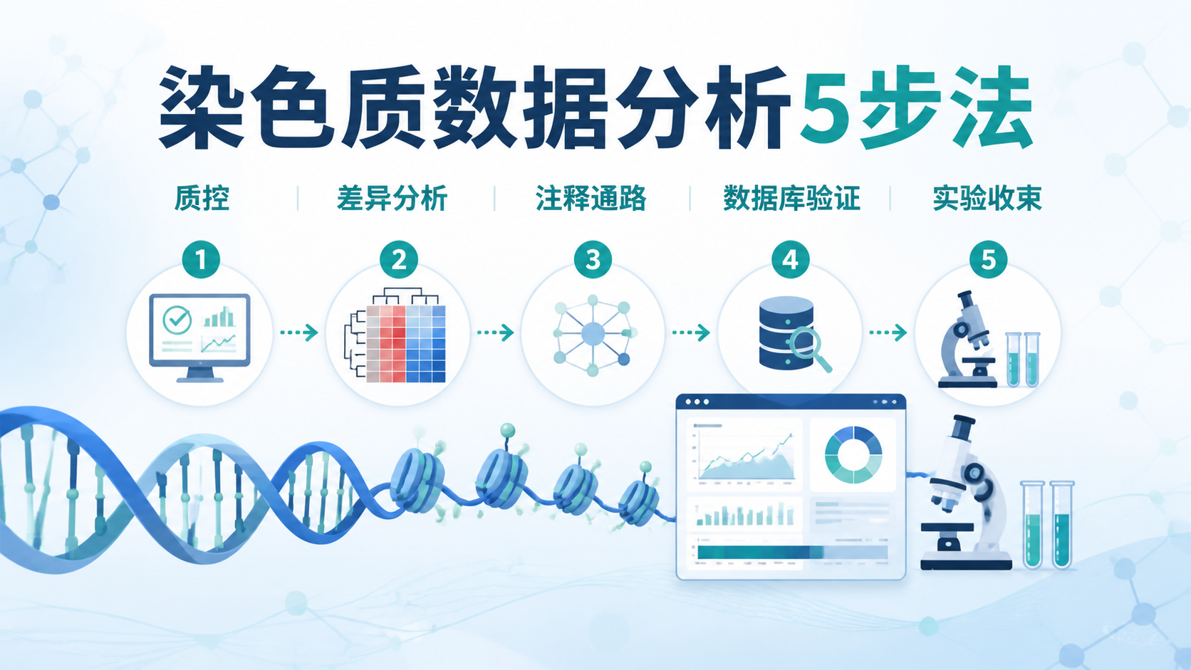 染色质数据分析：5大关键方法？